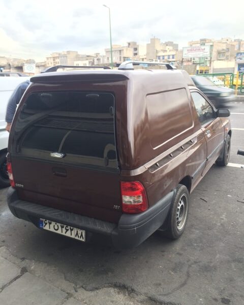 اتاق عقب پراید وانت