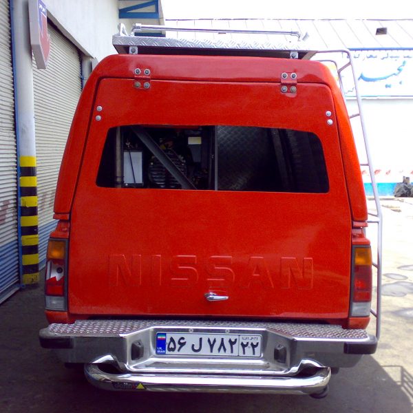 آتش نشانی (4) اتاق عقب نیسان پیکاپ