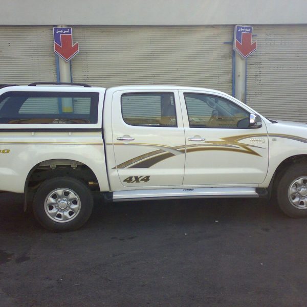 کابین عقب تویوتا هایلوکس