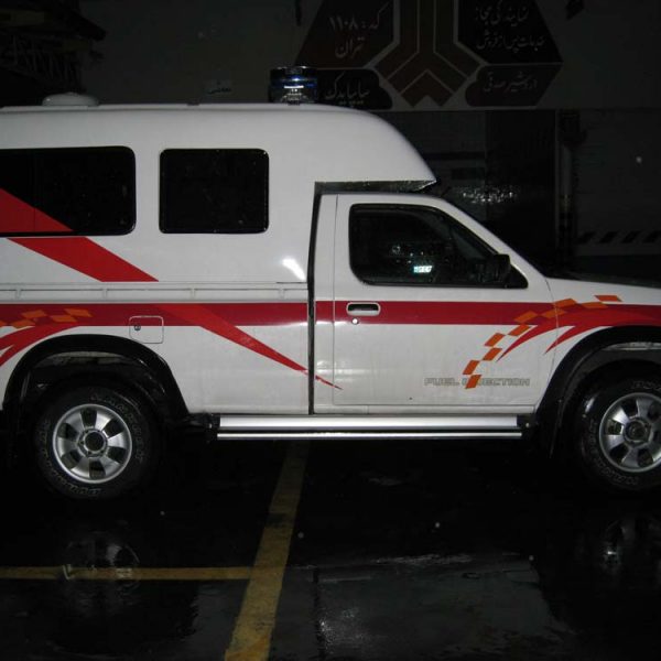 پیکاپ-آمبولانس-(4) اتاق عقب نیسان پیکاپ